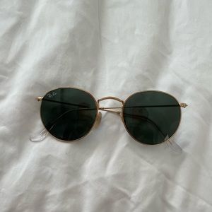 Rayban round metal sunglasses